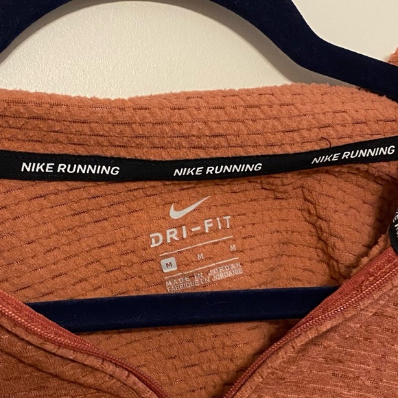 Nike Dri-Fit Women's Sphere Element 1/2 Zip Running Top Women's Size M Cedar - Picture 5 of 6